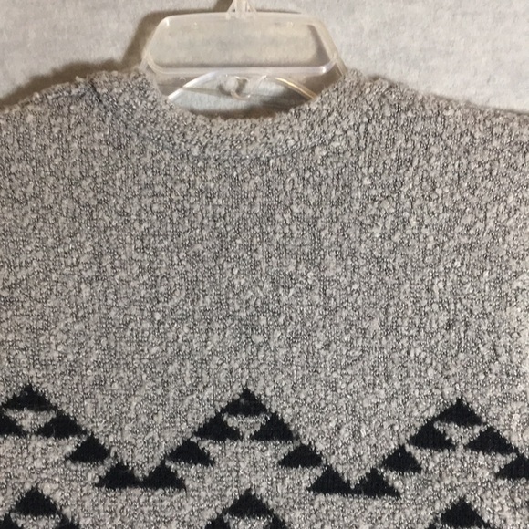 NO BOUNDARIES Aztec Tribal Southwest Boho Cozy Warm Cuddly  Long Line Cardigan - Picture 4 of 16